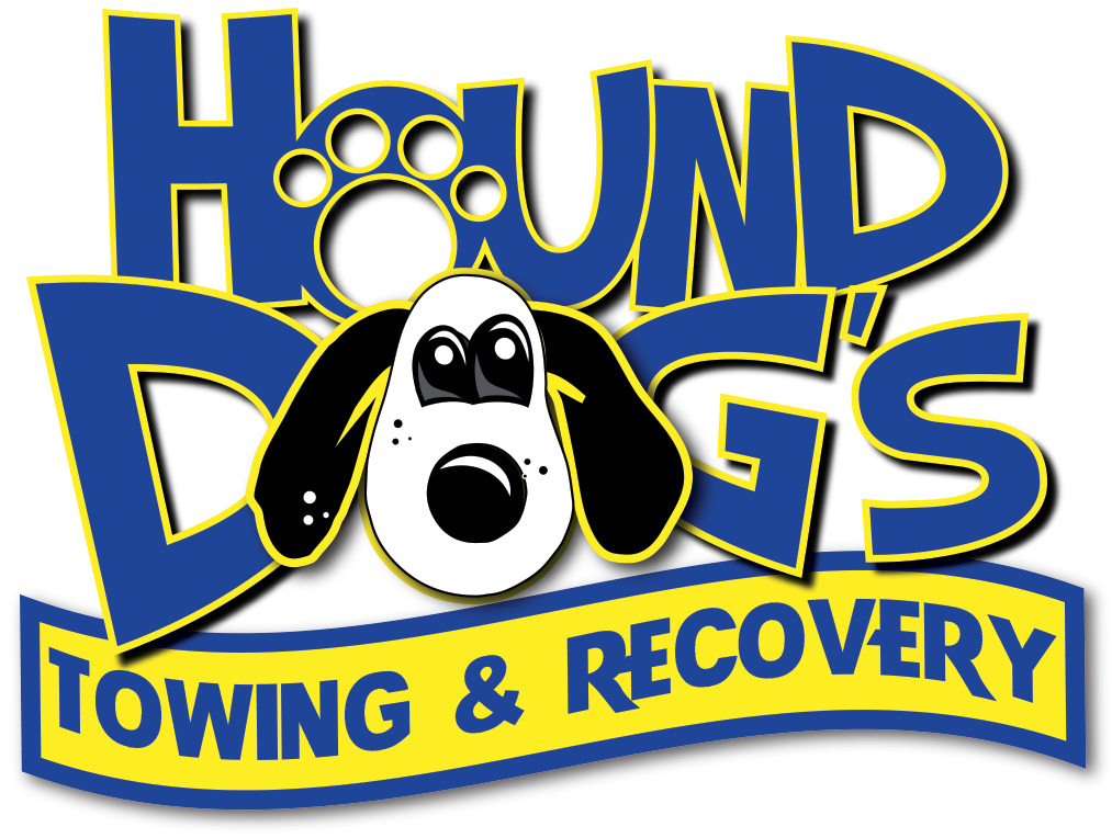 Hound Dog's Towing and Recovery Logo